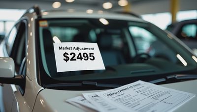 What a Dealer Means When They Say “Market Adjustment”