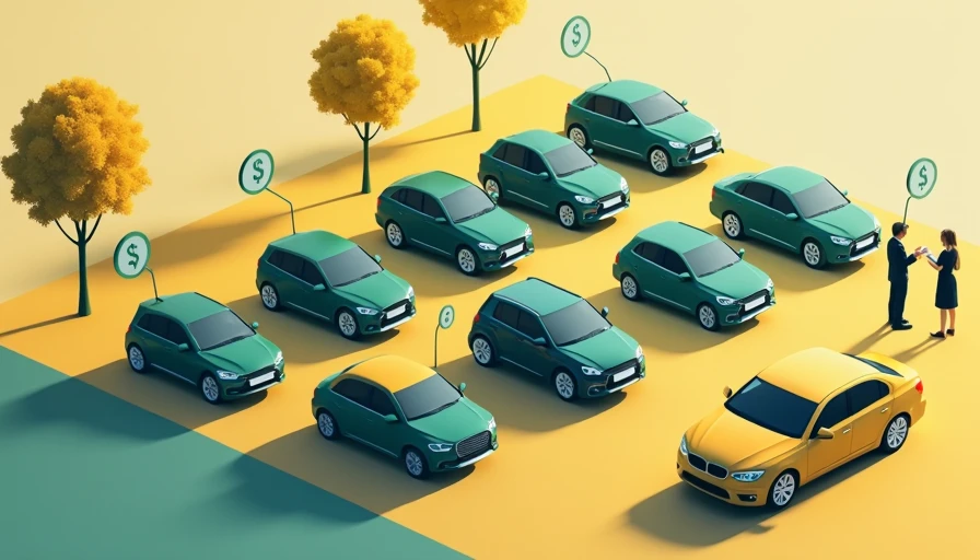 Visual context for how to bargain when buying a used car